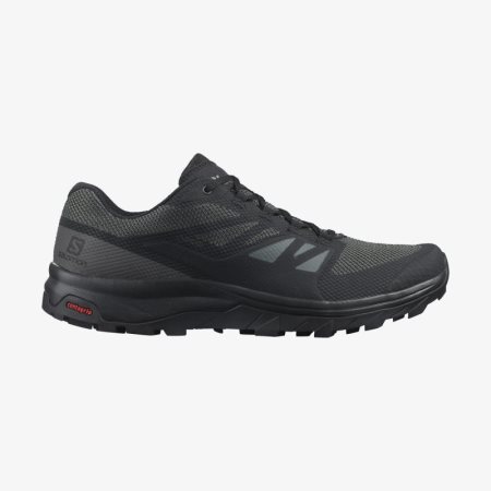 Zapatillas Trekking Salomon OUTLINE WIDE GORE-TEX Hombre Negras (ES-BLVE)